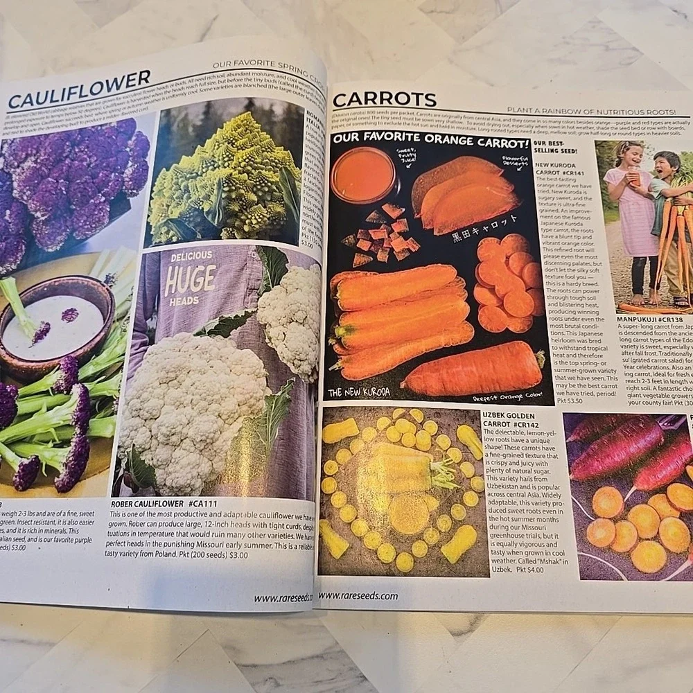 2022 Heirloom Seed Catalog From Baker Creek Heirloom Seeds‎ 25th Catalog